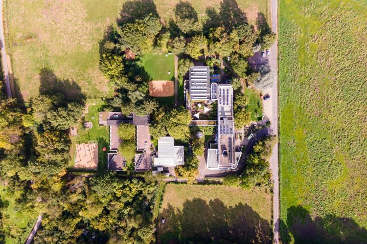 Jugendakademie Bornheim-Walberberg aus der Vogelperspektive