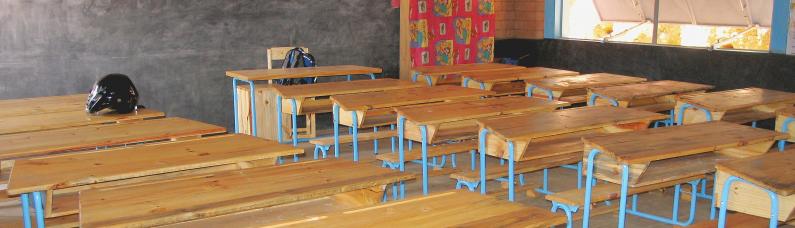 leeres Klassenzimmer