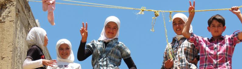 Syrische Geflüchtete im Libanon