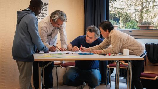 Working group at the Academy for Conflict Transformation